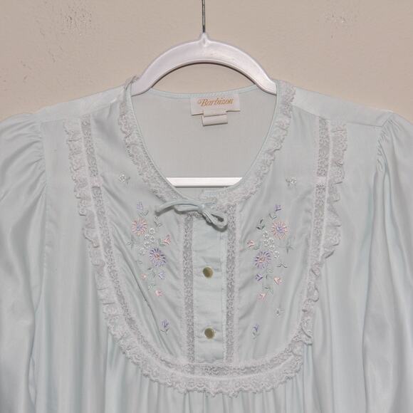 Vintage Cuddleskin Barbizon Nightgown Size Small Union Made in USA - Picture 3 of 8